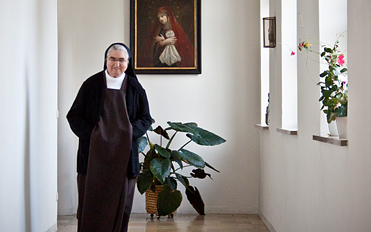 Ordensfrau Werden Kloster